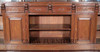 14ft Gothic Mahogany Stained Glass Canopy Pub Bar
