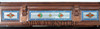 14ft Gothic Mahogany Stained Glass Canopy Pub Bar