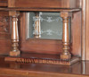 14ft Gothic Mahogany Stained Glass Canopy Pub Bar
