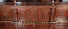 14ft Gothic Mahogany Stained Glass Canopy Pub Bar