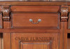 14ft Gothic Mahogany Stained Glass Canopy Pub Bar