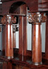 9ft Mahogany Del Monte Pub Tavern Bar w/ Mirrors & Brass Rail