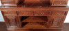 7ft Mahogany Carved Canopy Home Pub Bar