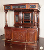7ft Mahogany Carved Canopy Home Pub Bar
