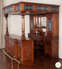 7ft Mahogany Carved Canopy Home Pub Bar