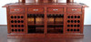 9ft Traditional Mahogany English Home Pub Bar