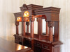 9ft Traditional Mahogany English Home Pub Bar