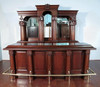 9ft Traditional Mahogany English Home Pub Bar