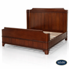 Elegant Mahogany Studio Panel Bed