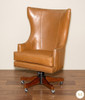 Genuine Leather Upholstered Executive Office Swivel Chair