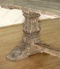 8ft Solid Wood Trestle Pub Table