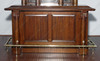 6ft Mahogany English Home Pub Bar