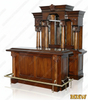 6ft Mahogany English Home Pub Bar