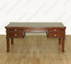 Solid Mahogany Computer Desk Office Writing Table