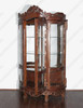 Mahogany Curio Display China Cabinet