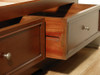 Shaker Mission Solid Wood Storage Bed