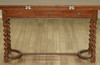 6ft Extendable Barley Twist Table w/ Folding Top