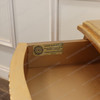 Gold Leaf Rococo 3 Drawer Nightstand / Bedside Table / Chest