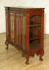 Solid Mahogany Chippendale Curio Display Cabinet