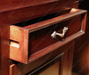 9.5ft Dark Mahogany L-Shape Pub Bar