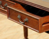 4Ft Distressed Mahogany Sheraton Dark Brown Office Writing Desk