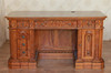 57" Natural Mahogany Presidential Resolute Credenza