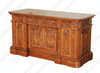 57" Natural Mahogany Presidential Resolute Credenza