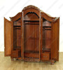 6ft Mahogany 4 Door Wardrobe