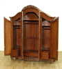 6ft Mahogany 4 Door Wardrobe