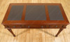 Sheraton Writing Table Desk w/ Faux Leather Top