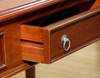 Sheraton Writing Table Desk w/ Faux Leather Top