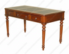 Sheraton Writing Table Desk w/ Faux Leather Top