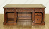 6ft Light Walnut Presidential Oval Office Resolute Desk Replica