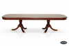 10ft Classic Mahogany Double Pedestal Dining Table
