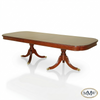 10ft Classic Mahogany Double Pedestal Dining Table