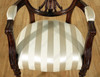 Mahogany Hepplewhite Shield Back Dining Chairs (Set 8)