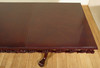 10ft Mahogany Double Pedestal Dining or Conference Table w/ Leaf Extensions