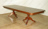 10ft Solid Mahogany Inlay Dining or Conference Table Top Only w/ Leaf
