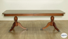10ft Mahogany Inlaid Dining Table w/ Extension