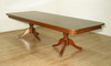 10ft Mahogany Sheraton Dining Table w/ Extension