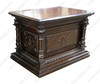 Dark Mahogany Mason Small Church Temple Worship Altar