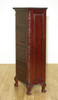 Cherry Chippendale 4 Drawer Vertical File Filing Cabinet