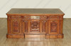 6ft Light Mahogany President's Resolute Oval Office Desk