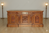 6ft Light Mahogany President's Resolute Oval Office Desk