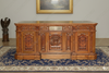 6ft Light Mahogany President's Resolute Oval Office Desk