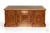 6ft Light Mahogany Resolute Oval Office Desk