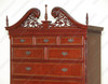 Classic Mahogany Chippendale Highboy Dresser