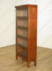 Burl Walnut Barrister Lawyer's Stacking Bookcase