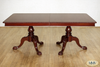 9ft Mahogany/Cherry Empire Dining Table w/ Extensions