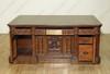 6ft Mappa Burl Presidential Resolute Desk w/ Inlay Top